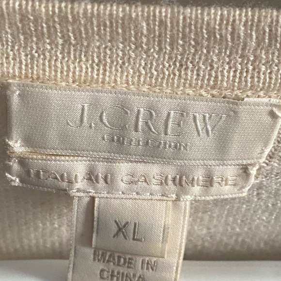 SOLD. J Crew cashmere sweater - Picture 2 of 2